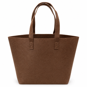 BORSA In Feltro 30x30x20 cm - Mas Srl - Colore: BF2.33 - MARRONE - by LacariaRicami.Store