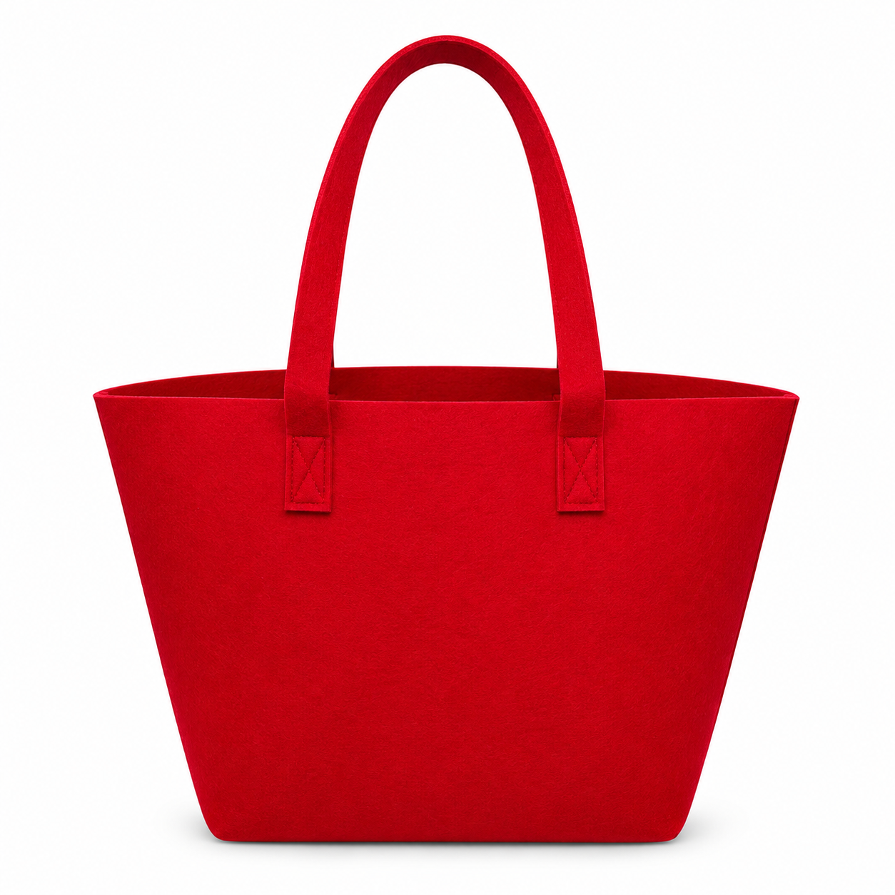 BORSA In Feltro 30x30x20 cm - Mas Srl - Colore: BF2.42 - ROSSO - by LacariaRicami.Store