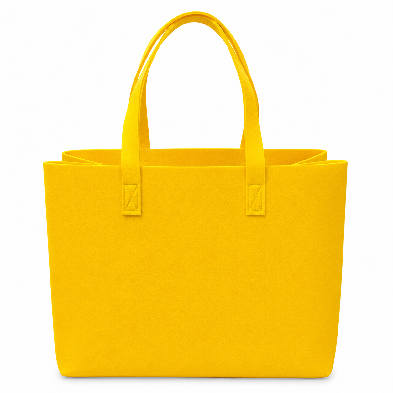 BORSA In Feltro 33x42x19 cm - Mas Srl - Colore: BF3.28 - GIALLO - by LacariaRicami.Store