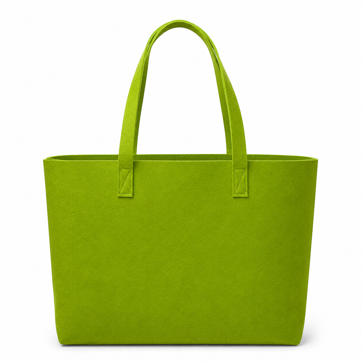 BORSA In Feltro 33x42x19 cm - Mas Srl - Colore: BF3.47 - KIWI - by LacariaRicami.Store