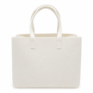 BORSA In Feltro 33x42x19 cm - Mas Srl - Colore: BF3.20 - PANNA - by LacariaRicami.Store