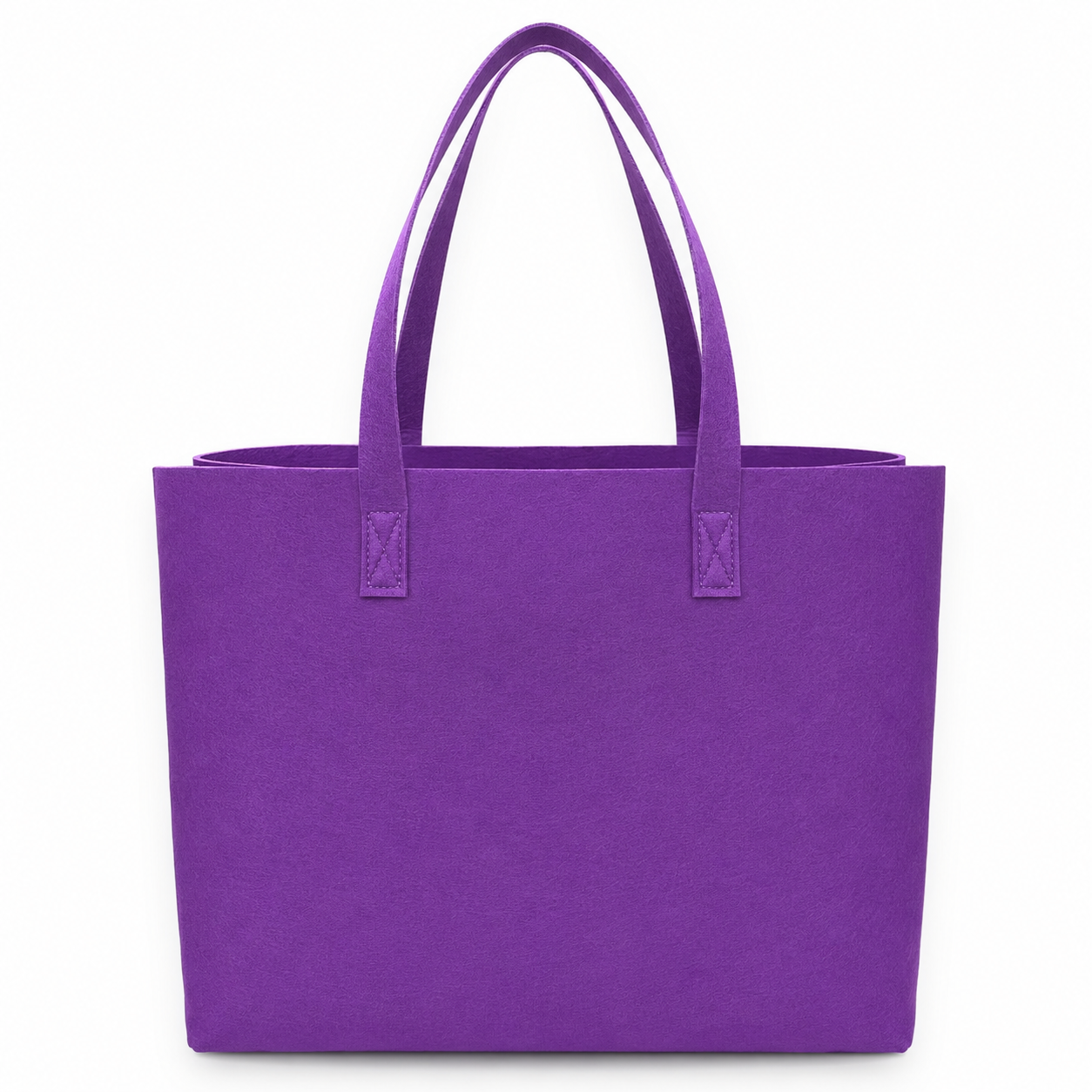 BORSA In Feltro 33x42x19 cm - Mas Srl - Colore: BF3.56 - VIOLA - by LacariaRicami.Store