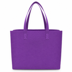 BORSA In Feltro 33x42x19 cm - Mas Srl - Colore: BF3.56 - VIOLA - by LacariaRicami.Store