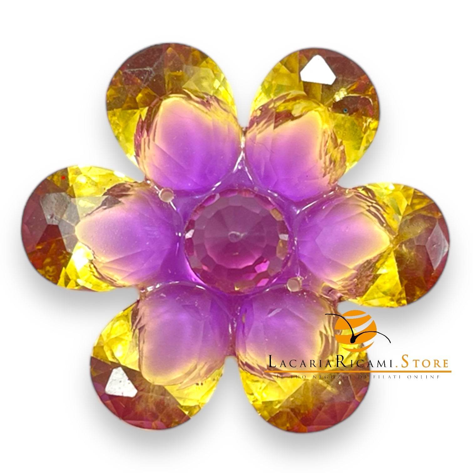 BOTTONE Fiore 5222X - SandraB - - LacariaRicami.Store