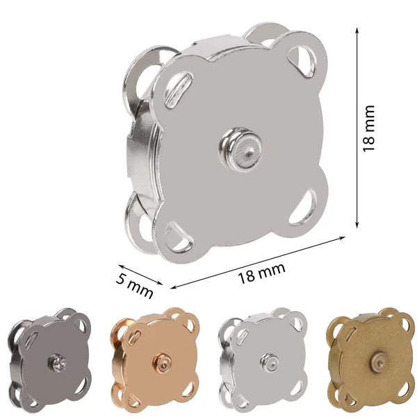 Bottone Magnetico a Cucire 18 mm