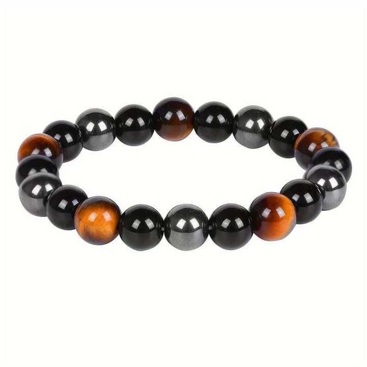 BRACCIALETTO In Pietra Naturale E Perline - - LacariaRicami.Store