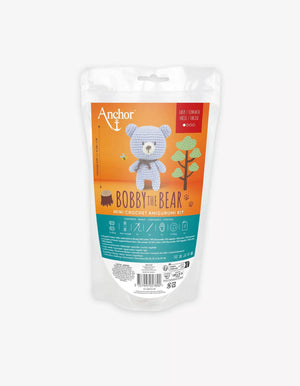 Mini Kit Amigurumi Bobby The Bear - Anchor - - LacariaRicami.Store
