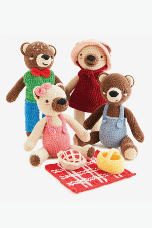 BOOK N°:6 - Il picnic degli orsetti - DMC - Colore: - by LacariaRicami.Store