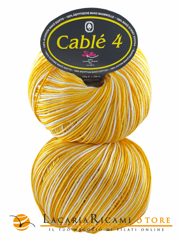 Cotone Cablé 4 Sfumato - Silke - - LacariaRicami.Store
