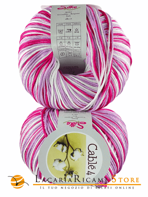 Cotone Cablé 4 Sfumato - Silke - - LacariaRicami.Store