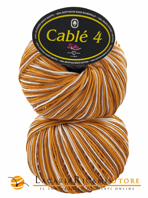 Cotone Cablé 4 Sfumato - Silke - - LacariaRicami.Store