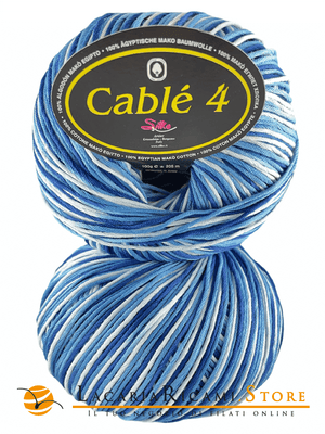 Cotone Cablé 4 Sfumato - Silke - - LacariaRicami.Store