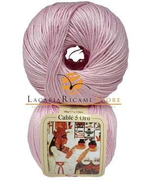 Cotone CABLE' 5 ORO - Silke - - LacariaRicami.Store