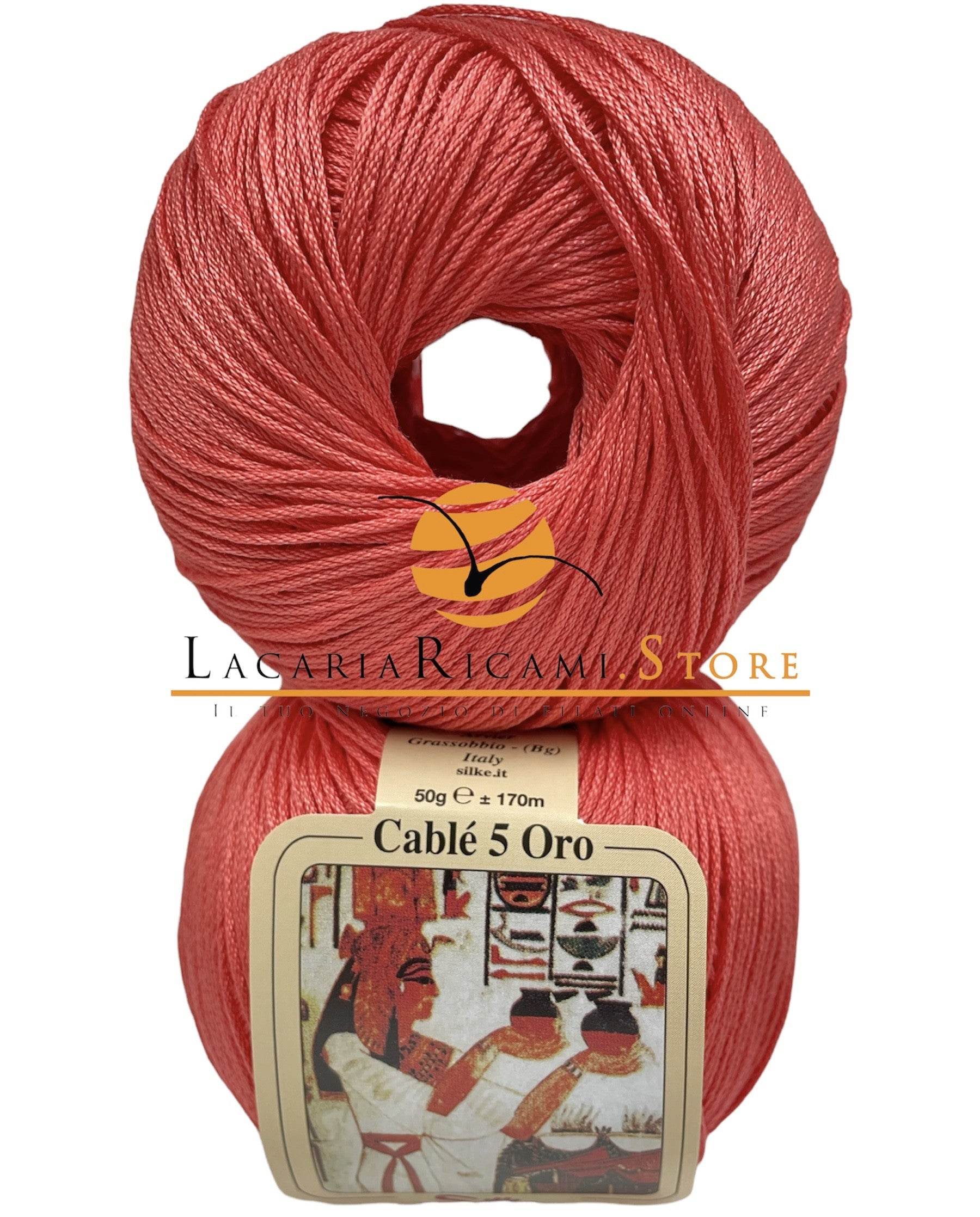 Cotone CABLE' 5 ORO - Silke - - LacariaRicami.Store