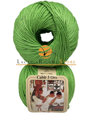 Cotone CABLE' 5 ORO - Silke - - LacariaRicami.Store