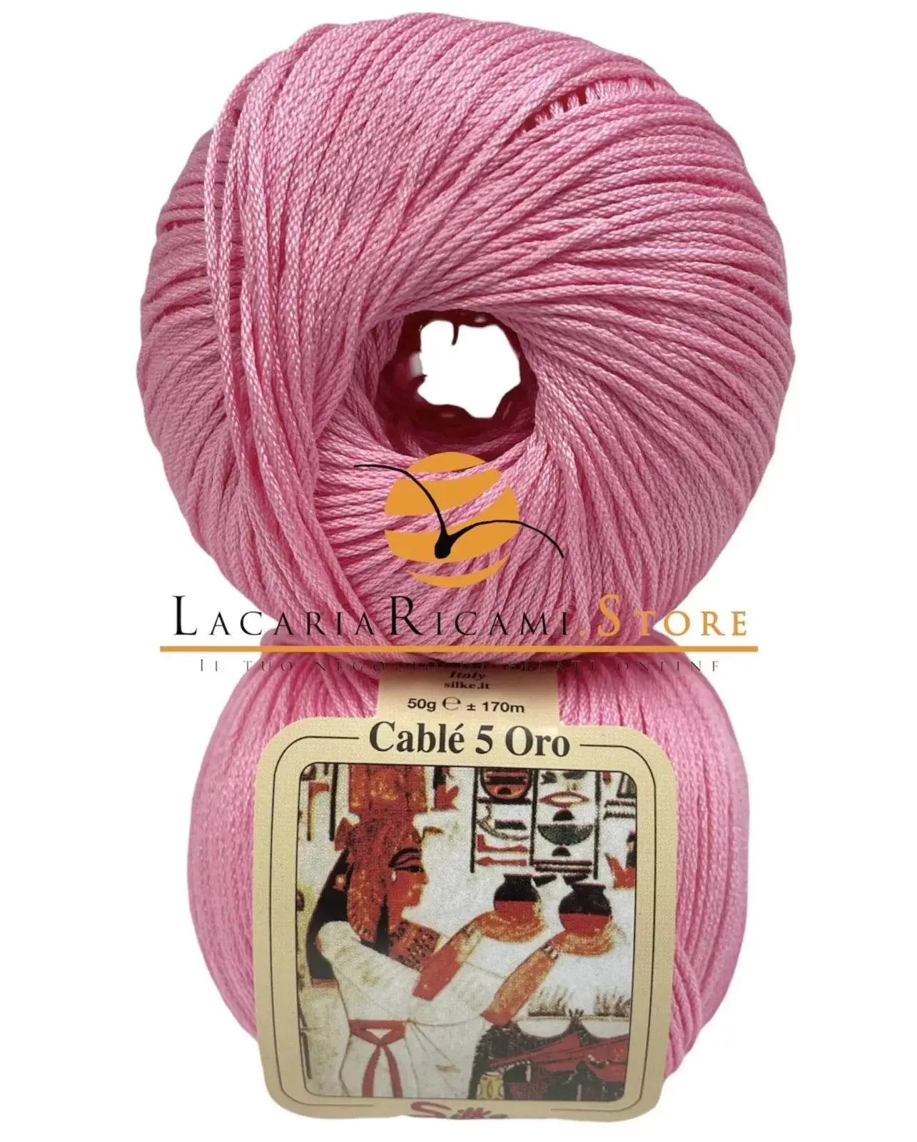 Cotone CABLE' 5 ORO - Silke - - LacariaRicami.Store
