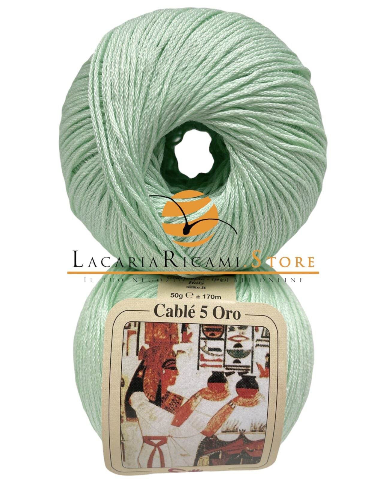 Cotone CABLE' 5 ORO - Silke - - LacariaRicami.Store