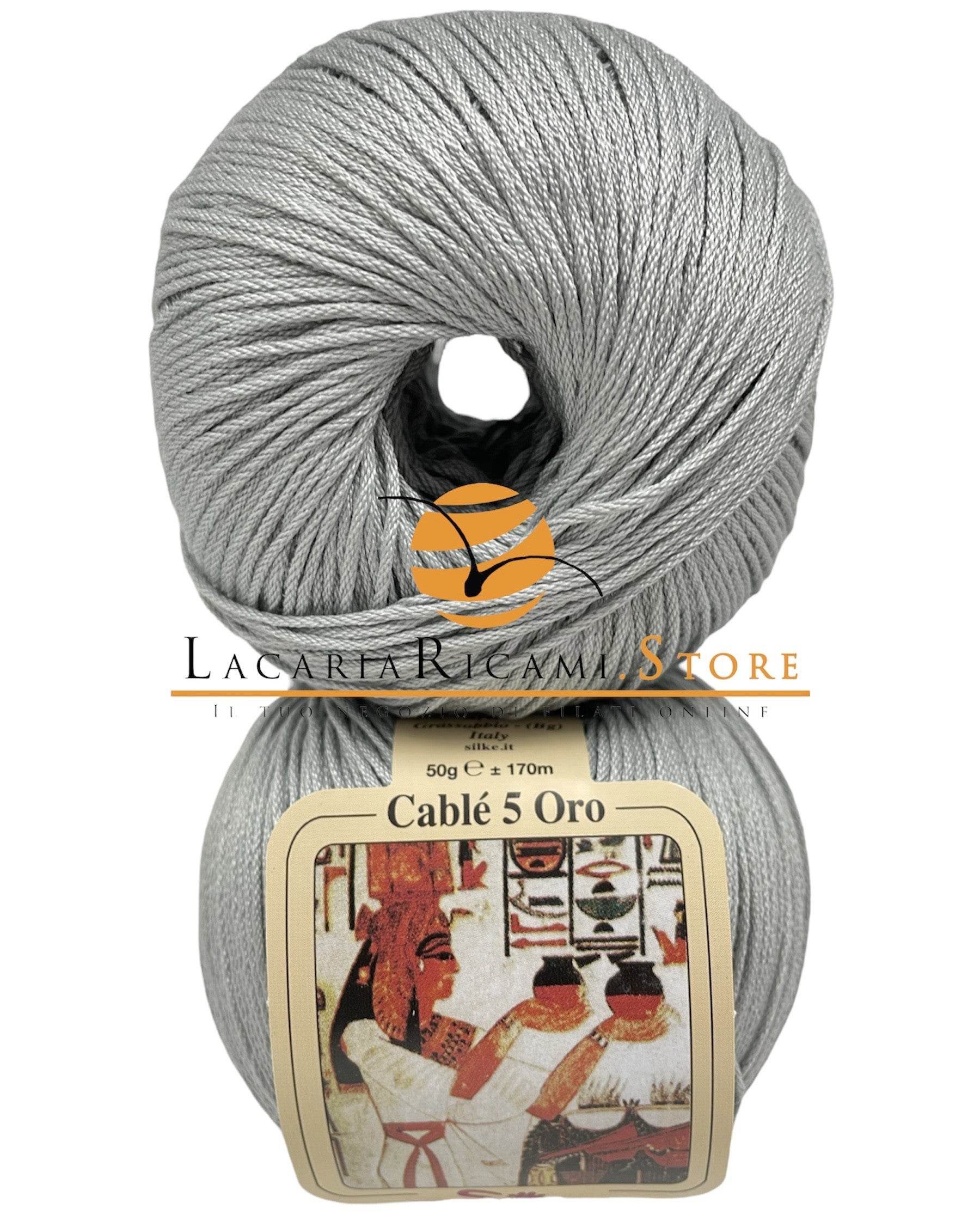 Cotone CABLE' 5 ORO - Silke - - LacariaRicami.Store
