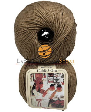 Cotone CABLE' 5 ORO - Silke - - LacariaRicami.Store