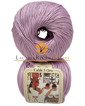Cotone CABLE' 5 ORO - Silke - - LacariaRicami.Store