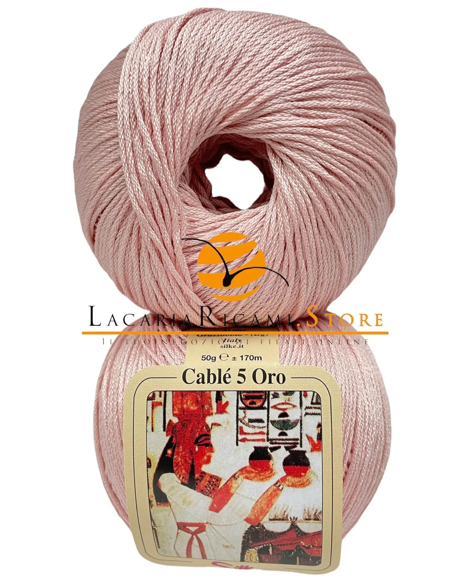 Cotone CABLE' 5 ORO - Silke - - LacariaRicami.Store