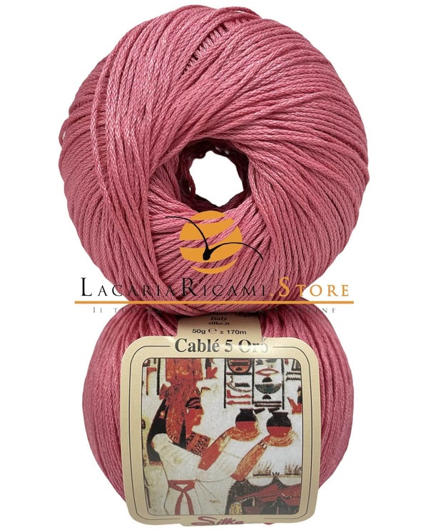 Cotone CABLE' 5 ORO - Silke - LacariaRicami.Store