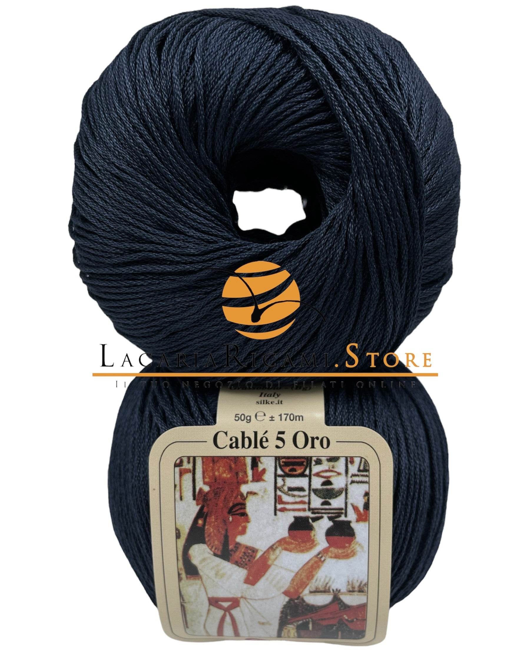 Cotone CABLE' 5 ORO - Silke - - LacariaRicami.Store