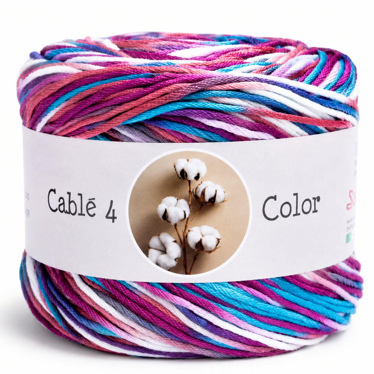 Cotone CABLE’ 4 COLOR - Silke - Colore: 327 - by LacariaRicami.Store