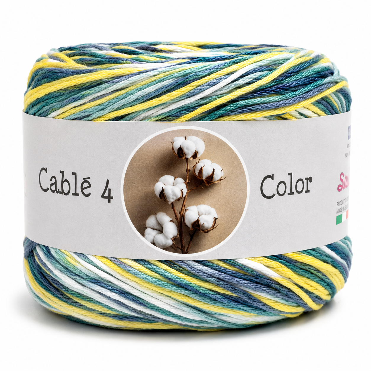 Cotone CABLE’ 4 COLOR - Silke - Colore: 328 - by LacariaRicami.Store