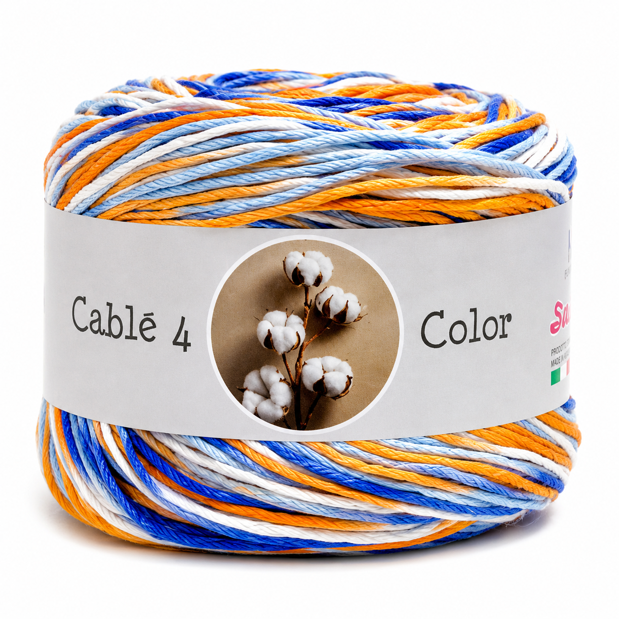 Cotone CABLE’ 4 COLOR - Silke - Colore: 329 - by LacariaRicami.Store