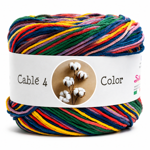 Cotone CABLE’ 4 COLOR - Silke - Colore: 704 - by LacariaRicami.Store