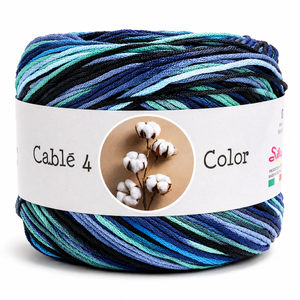 Cotone CABLE’ 4 COLOR - Silke - Colore: 706 - by LacariaRicami.Store