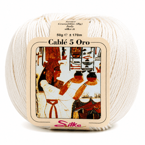 Cotone Cablé 5 ORO - Silke - Colore: 29 - GREGGIO - by LacariaRicami.Store