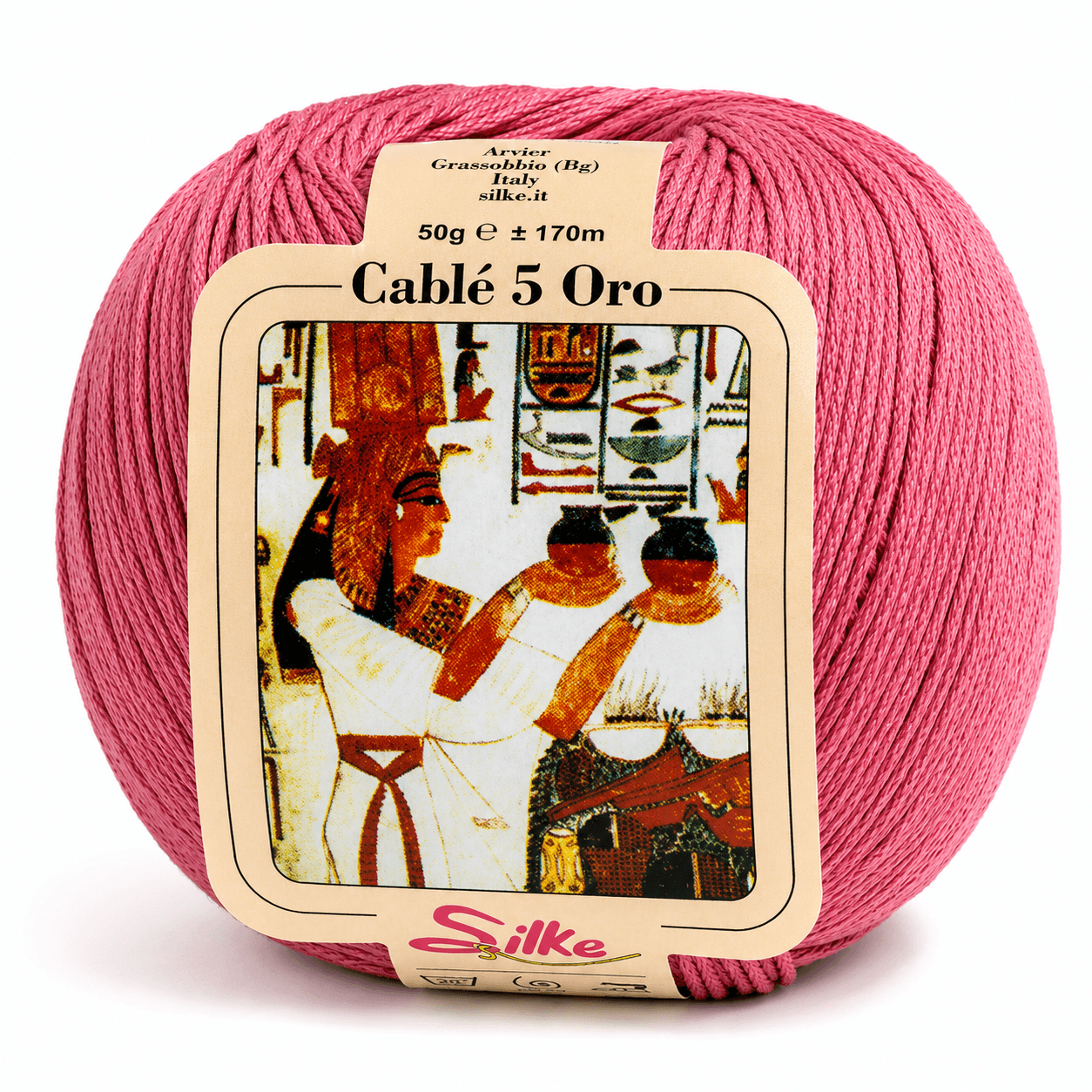 Cotone Cablé 5 ORO - Silke - Colore: 940 - CIPOLLA - by LacariaRicami.Store
