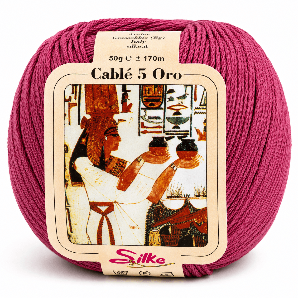Cotone Cablé 5 ORO - Silke - Colore: 975 - TROPEA - by LacariaRicami.Store