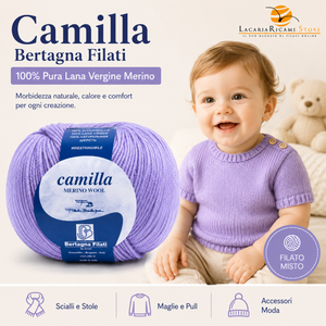 Lana CAMILLA - Bertagna Filati - Colore: - by LacariaRicami.Store