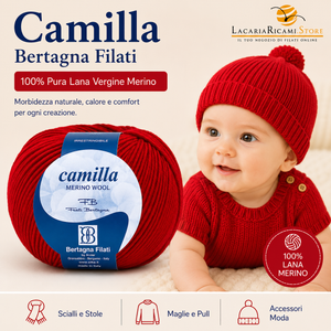 Lana CAMILLA - Bertagna Filati - Colore: - by LacariaRicami.Store