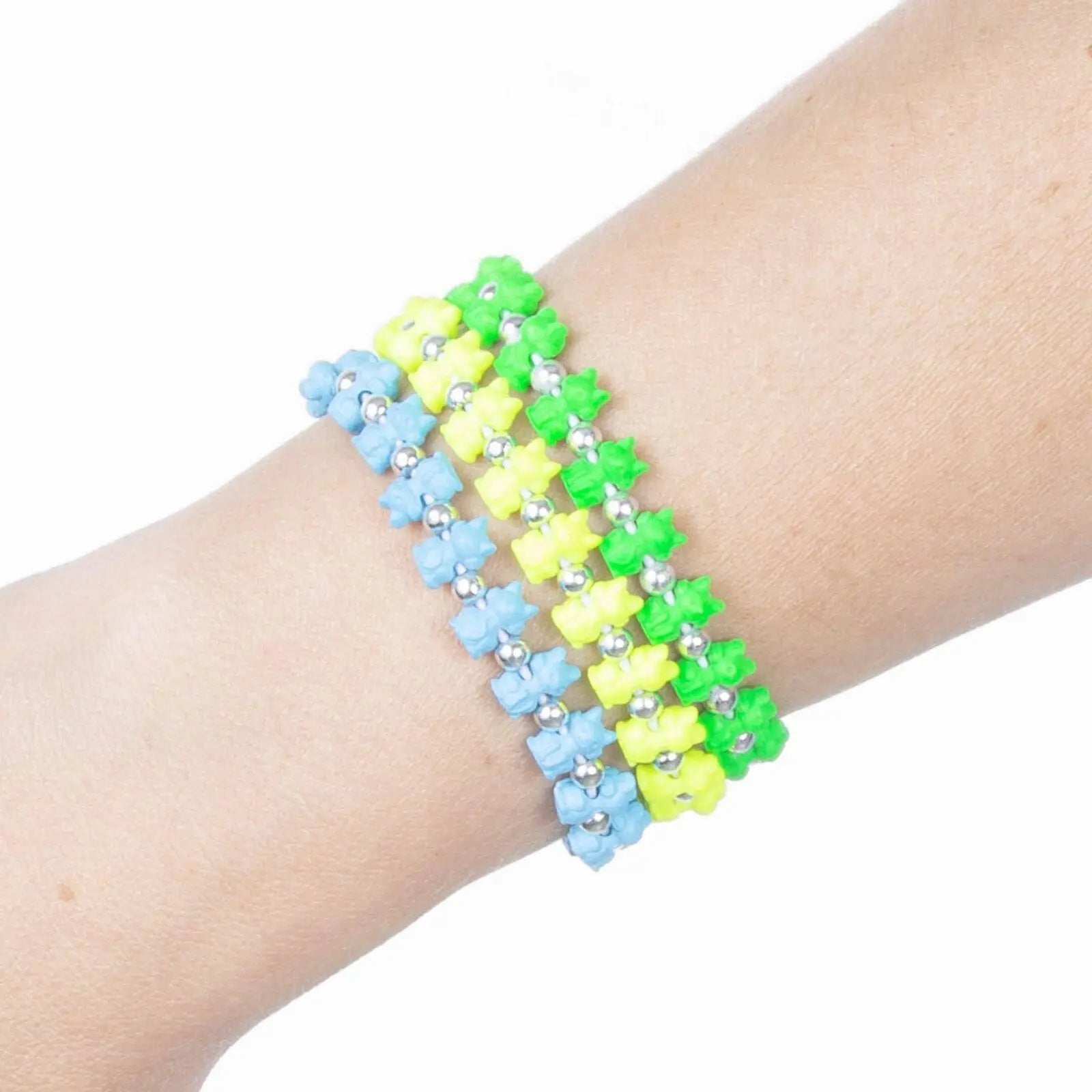Braccialetti Trrtlz - Catz Fluo - - LacariaRicami.Store