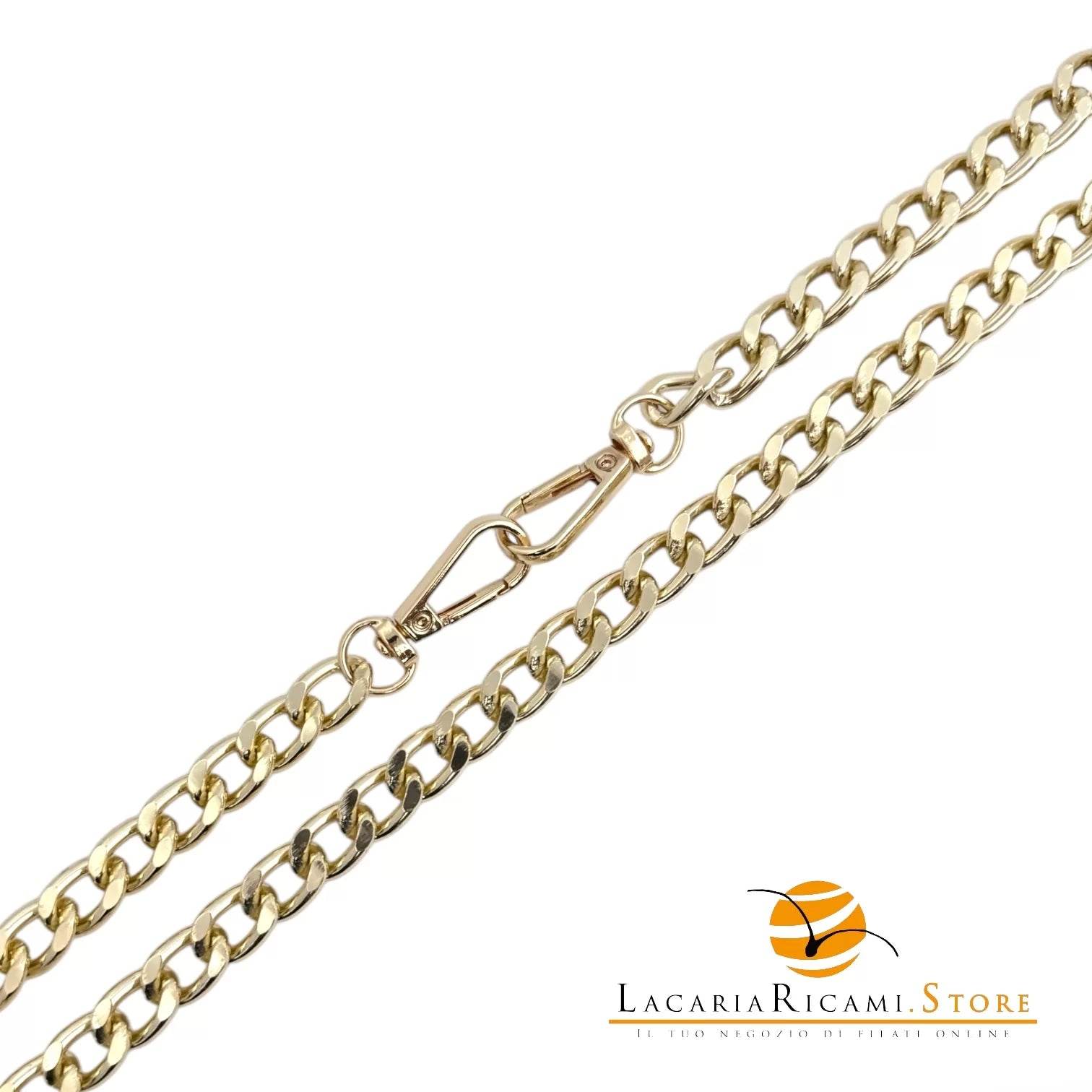 Catena per Borsa 120 Cm - IN ALLUMINIO - MAS Srl - - LacariaRicami.Store