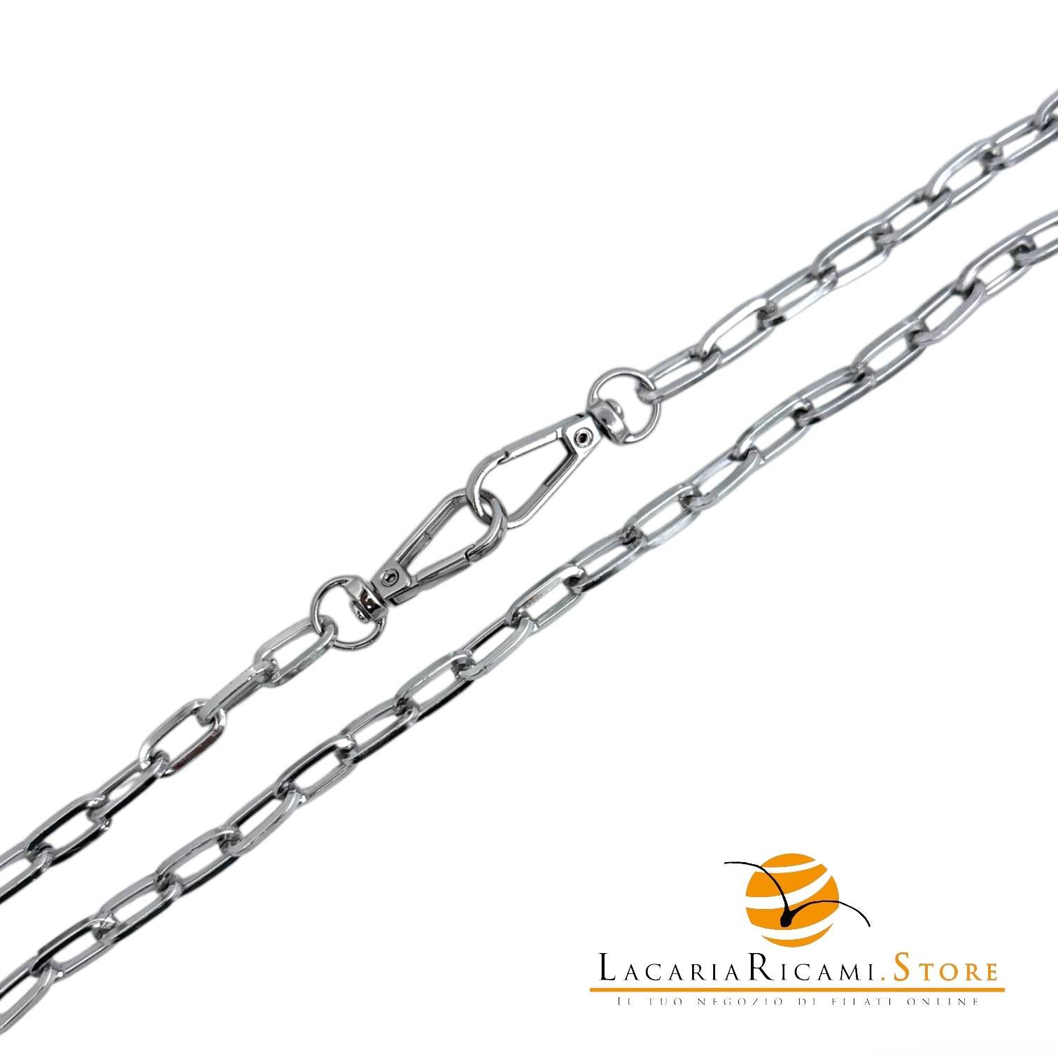 Catena per Borsa 120 Cm - IN ALLUMINIO - MAS Srl - - LacariaRicami.Store