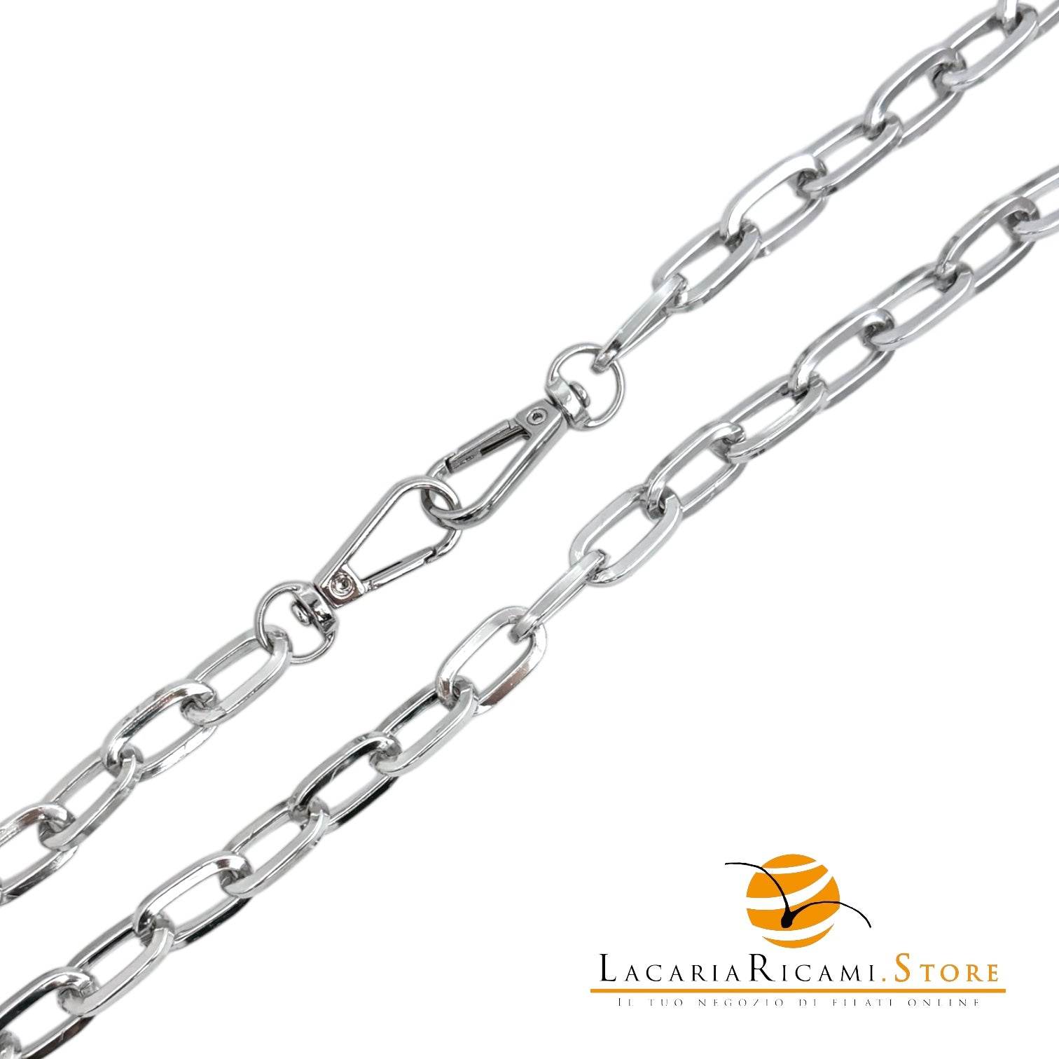Catena per Borsa 120 Cm - IN ALLUMINIO - MAS Srl - - LacariaRicami.Store