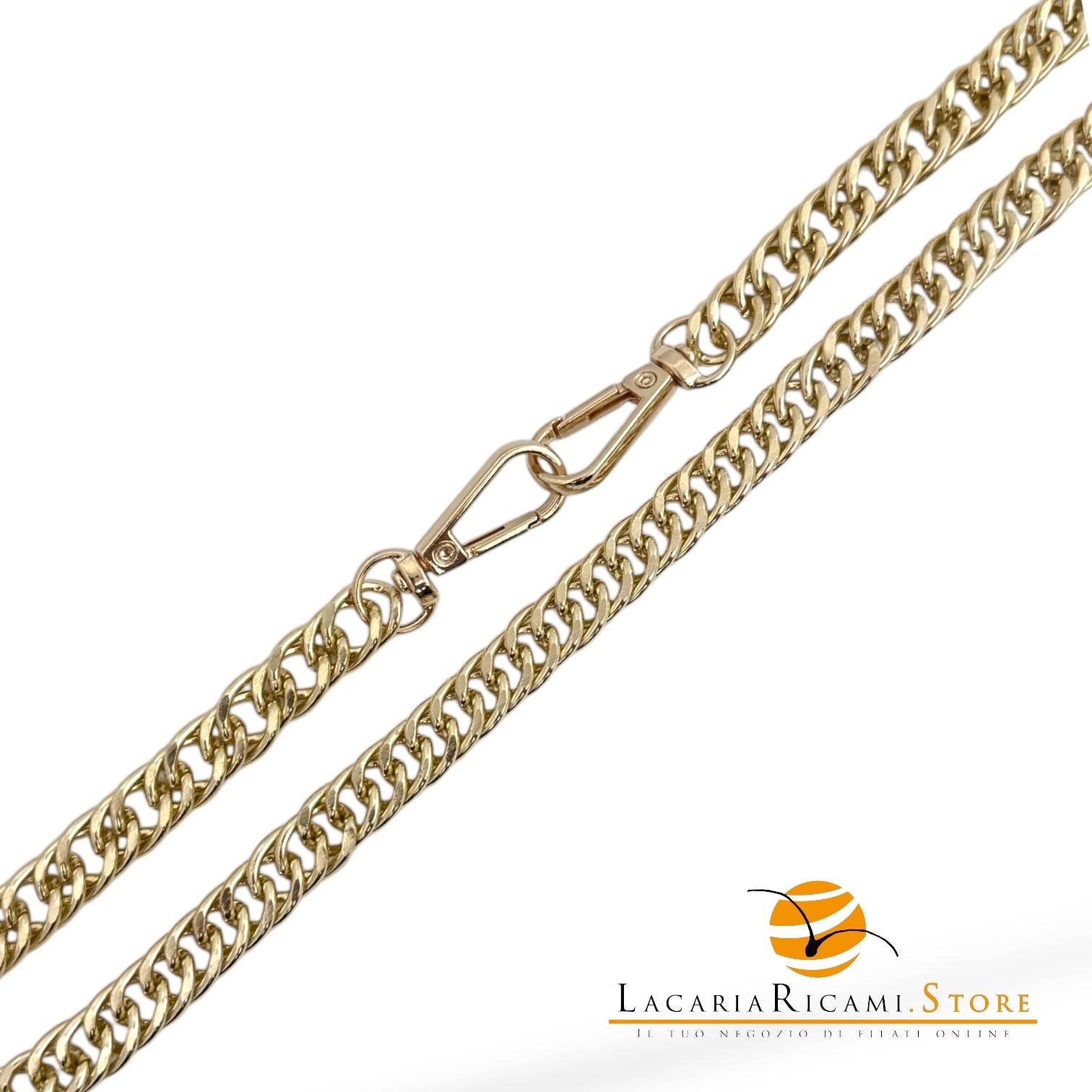 Catena per Borsa 120 Cm - IN ALLUMINIO - MAS Srl - - LacariaRicami.Store