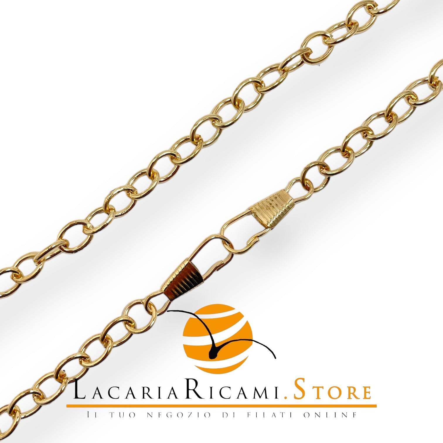 Catena per Borsa 120 Cm - IN METALLO - - LacariaRicami.Store