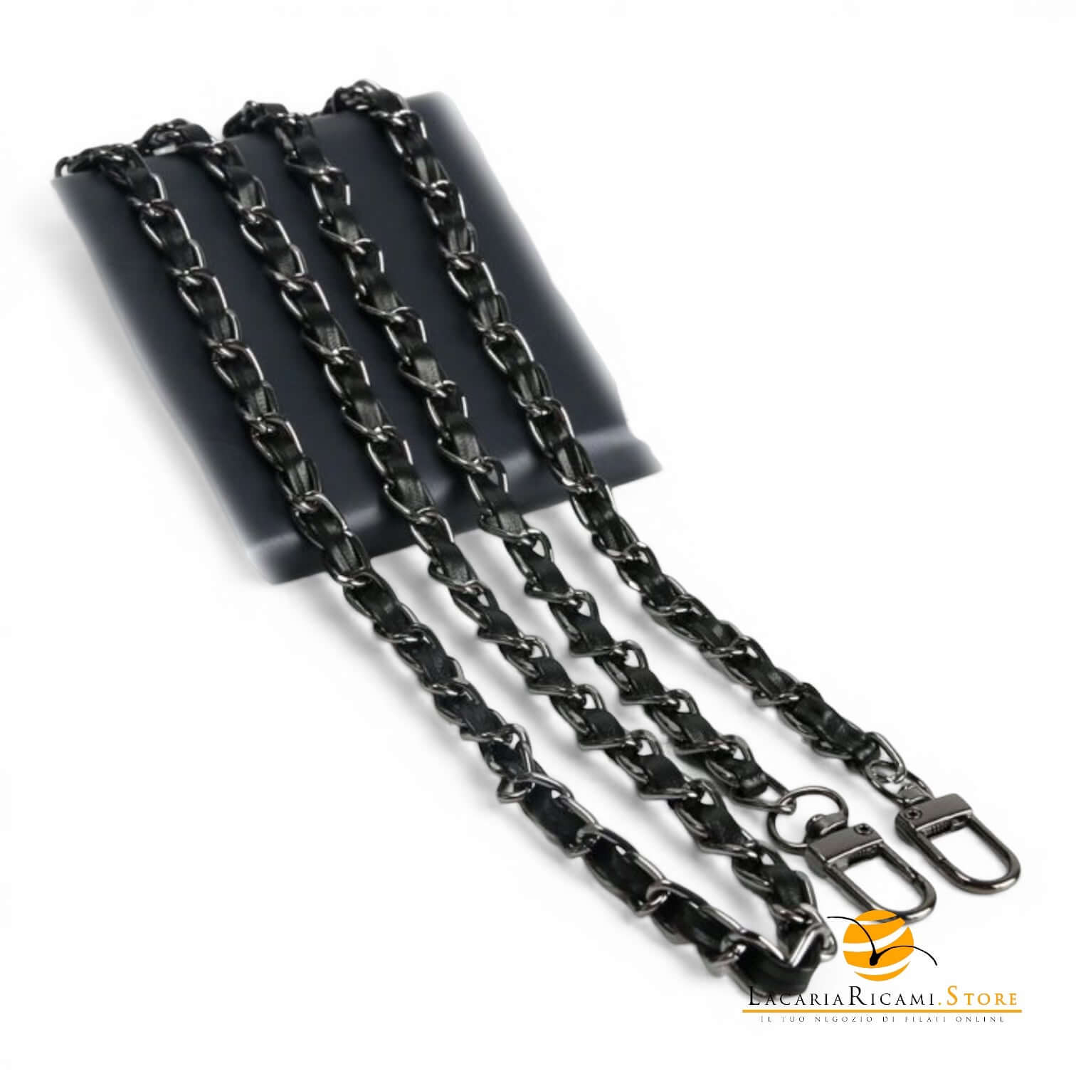 Catena Con Inserto EcoPelle Per Borse - MAF Accessories - Colore: - by LacariaRicami.Store