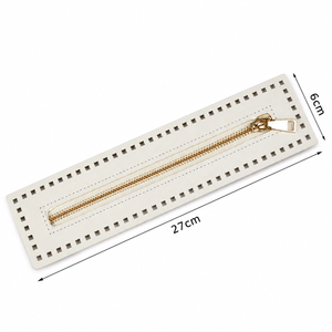 CERNIERA Per Borse (Eco Pelle) - MAF Aaccessories - Colore: 27(19)x6 Cm - BIANCO - by LacariaRicami.Store