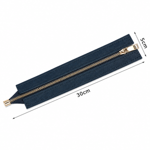 CERNIERA Per Borse (Eco Pelle) - MAF Aaccessories - Colore: 30x5 Cm - BLU NOTTE - by LacariaRicami.Store