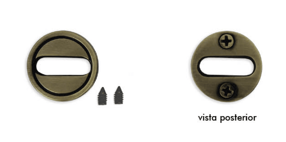 CHIUSURA A Girello Tondo 20 mm - 763134 - - LacariaRicami.Store