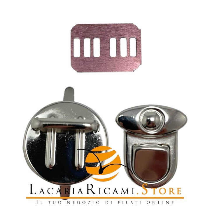 CHIUSURA A Pulsante 32x30 mm - - LacariaRicami.Store