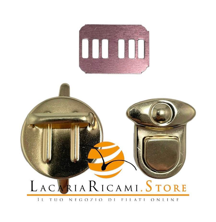 CHIUSURA A Pulsante 32x30 mm - - LacariaRicami.Store