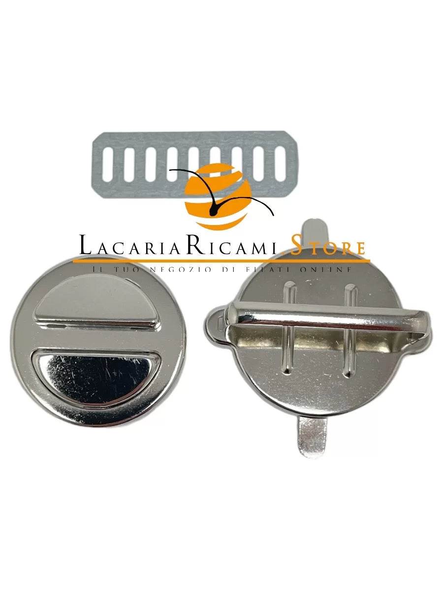 CHIUSURA A Pulsante Tondo 30 mm - - LacariaRicami.Store